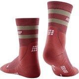 CEP HIKING 80S MID CUT COMPRESSION SOCKS Компрессионные носки Розовый/Золотой - фото 277336