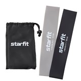 Starfit ES-206 Мини-эспандеры (2 шт) Черный/Серый - фото 277361