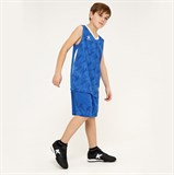 Kelme BASKETBALL SET KIDS Форма баскетбольная детская Синий/Белый - фото 277470