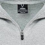 Jögel ESSENTIAL ATHLETE JACKET Олимпийка с капюшоном Серый меланж - фото 277532