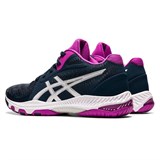 Asics NETBURNER BALLISTIC FF MT 2 (W) Кроссовки волейбольные женские Темно-синий/Розовый - фото 277545