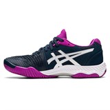 Asics NETBURNER BALLISTIC FF 2 (W) Кроссовки волейбольные женские Темно-синий/Розовый - фото 277552