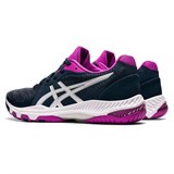 Asics NETBURNER BALLISTIC FF 2 (W) Кроссовки волейбольные женские Темно-синий/Розовый - фото 277553
