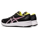 Asics PATRIOT 12 (W) Кроссовки беговые женские Черный/Розовый/Желтый - фото 277606