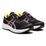 Asics PATRIOT 12 (W) Кроссовки беговые женские Черный/Розовый/Желтый - фото 277607