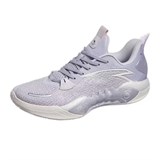 Anta SHOCK WAVE 5 TEAM V2 "GRAY PURPLE" Кроссовки баскетбольные Фиолетовый/Белый - фото 277696