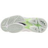 Mizuno WAVE LIGHTNING Z7 MID (W) Кроссовки волейбольные женские Белый/Зеленый - фото 277718