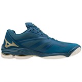 Mizuno WAVE LIGHTNING Z6 Кроссовки волейбольные Синий/Золотой - фото 277798 Mizuno WAVE LIGHTNING Z6 Кроссовки волейбольные Синий/Золотой - фото 277798