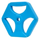 Starfit BB-205 5 КГ Диск обрезиненный с хватами, d=26 мм - фото 277973