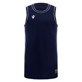 Macron PLUTONIUM Майка баскетбольная Темно-синий/Белый - фото 277982