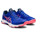 Asics NETBURNER BALLISTIC FF 2 (W) Кроссовки волейбольные женские Синий/Розовый - фото 278011