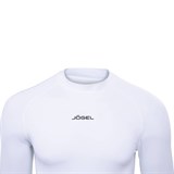 Jögel CAMP TOP LS PERFORMDRY JBL-1200-016 Футболка компрессионная с длинным рукавом Белый/Черный - фото 278336