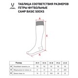 Jögel CAMP BASIC SOCKS Гетры футбольные Голубой/Белый - фото 278407