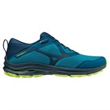 Mizuno WAVE RIDER TT Кроссовки беговые Темно-синий/Синий/Салатовый - фото 278422