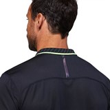 Asics MATCH M POLO SHIRT Поло теннисное Черный/Салатовый - фото 278479