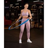 Starfit HH-108 Обруч массажный разборный с мягкими шариками Cерый/Синий - фото 278486