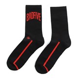 Li-Ning BADFIVE Носки баскетбольные Черный/Красный - фото 278536