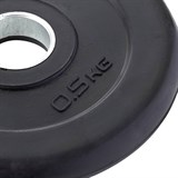 Starfit BB-202 0,5 КГ Диск обрезиненный стальная втулка 26 мм - фото 278877