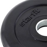 Starfit BB-202 0,5 КГ Диск обрезиненный стальная втулка 26 мм - фото 278879