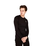 Kelme TECH FIT L/S (THIN) Термофутболка с длинным рукавом Черный - фото 278934