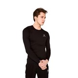 Kelme TECH FIT L/S (THIN) Термофутболка с длинным рукавом Черный - фото 278936