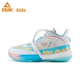 Peak BIG TRIANGLE Кроссовки баскетбольные детские Белый/Голубой - фото 278952