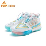 Peak BIG TRIANGLE Кроссовки баскетбольные детские Белый/Голубой - фото 278953