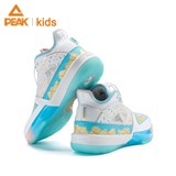 Peak BIG TRIANGLE Кроссовки баскетбольные детские Белый/Голубой - фото 278955