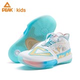 Peak BIG TRIANGLE Кроссовки баскетбольные детские Белый/Голубой - фото 278956