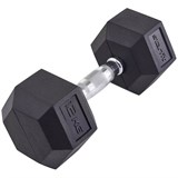 Starfit DB-301 12 КГ Гантель обрезиненная Черный - фото 278987