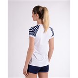 +Adrenalina 1002 BAHIA (W) Футболка волейбольная женская Белый/Темно-синий - фото 279002