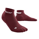 CEP THE RUN LOW CUT SOCKS 4.0 (W) Компрессионные короткие носки женские Красный - фото 279030