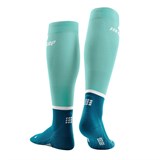 CEP THE RUN COMPRESSION TALL SOCKS 4.0 (W) Компрессионные гольфы женские Синий/Голубой - фото 279085