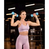 Starfit DB-201 2,5 КГ Гантель неопреновая Голубой пастель - фото 279207