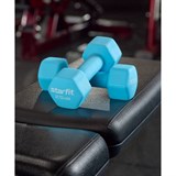 Starfit DB-201 2,5 КГ Гантель неопреновая Голубой пастель - фото 279208