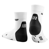 CEP COMPRESSION SHORTS SOCKS 3.0 (W) Компрессионные носки женские Белый/Черный - фото 279668