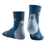 CEP COMPRESSION SHORTS SOCKS 3.0 (W) Компрессионные носки женские Темно-синий/Голубой - фото 279804