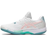 Asics SOLUTION SPEED FF 2 CLAY (W) Кроссовки теннисные Белый/Голубой - фото 279896