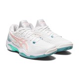 Asics SOLUTION SPEED FF 2 CLAY (W) Кроссовки теннисные Белый/Голубой - фото 279897