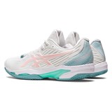 Asics SOLUTION SPEED FF 2 CLAY (W) Кроссовки теннисные Белый/Голубой - фото 279898