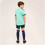 Kelme FOOTBALL SUIT KID Форма футбольная детская Голубой/Синий/Золотой - фото 279962