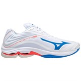 Mizuno WAVE LIGHTNING Z6 Кроссовки волейбольные Белый/Красный/Синий - фото 279983