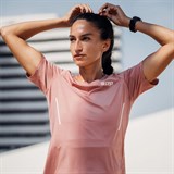 CEP RUN SHIRT SHORT SLEEVE (W) Футболка беговая женская Розовый - фото 279993