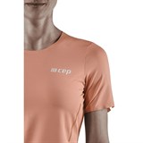 CEP RUN SHIRT SHORT SLEEVE (W) Футболка беговая женская Розовый - фото 279995