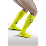 CEP SKI THERMO TALL COMPRESSION SOCKS (W) Компрессионные гольфы для катания на лыжах женские Желтый/Черный - фото 280010