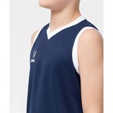 Jögel CAMP BASIC Майка баскетбольная детская Темно-синий/Белый - фото 280211