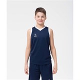 Jögel CAMP BASIC Майка баскетбольная детская Темно-синий/Белый - фото 280212