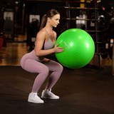 Starfit GB-109, 55 СМ, 900 Г Фитбол антивзрыв с ручным насосом Зеленый - фото 280237