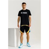 Anta KLAY THOMPSON Шорты баскетбольные Черный/Синий/Желтый - фото 280290