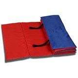 Indigo SM-042 Коврик гимнастический Синий/Красный - фото 280444